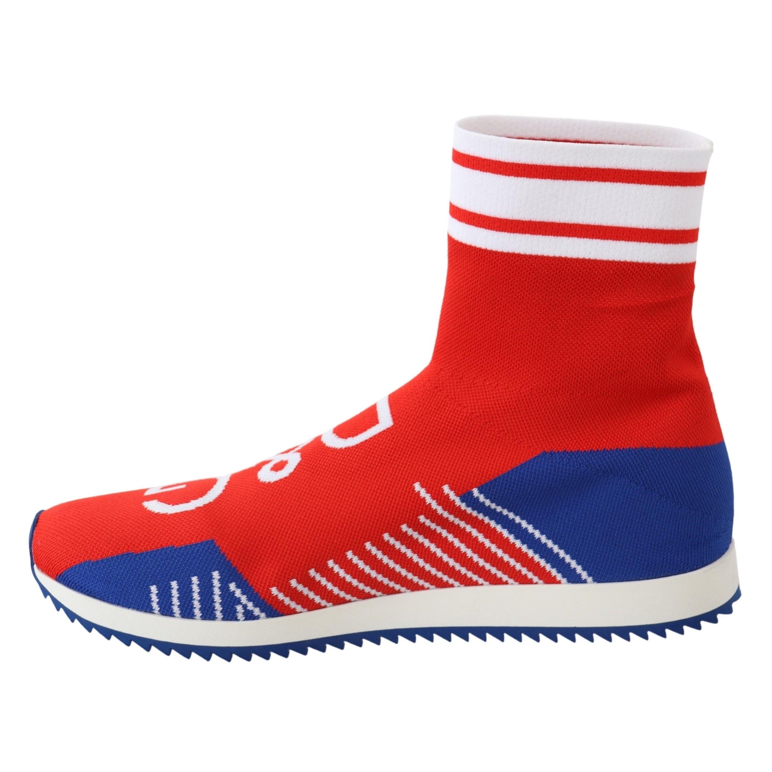 Dolce & Gabbana Chic SORRENTO Casual Socks Sneakers