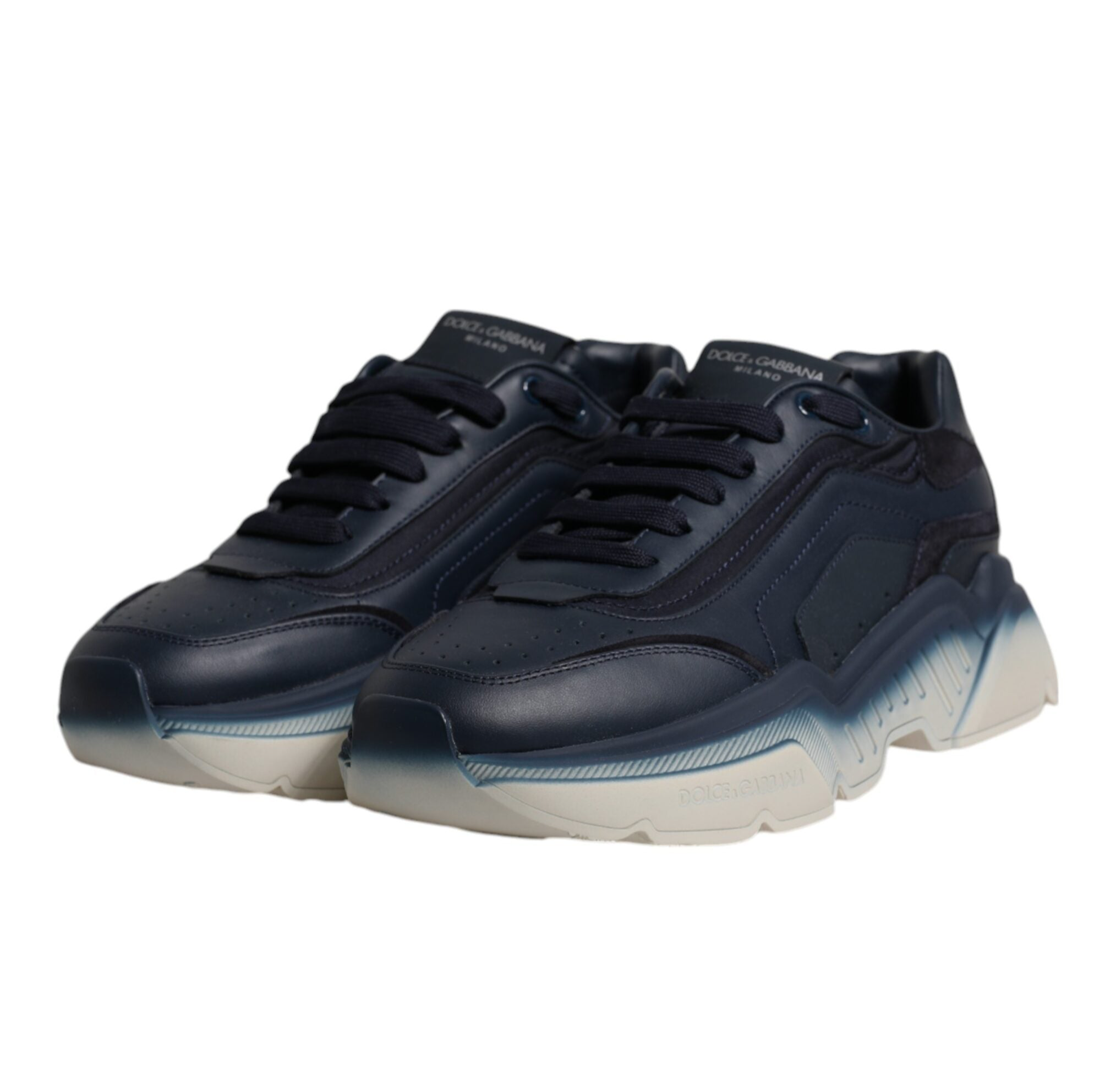 Dolce & Gabbana Black Ombre Daymaster Men's Sneakers