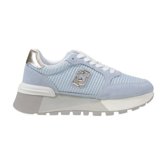 Liu Jo Blue Leather Sneaker