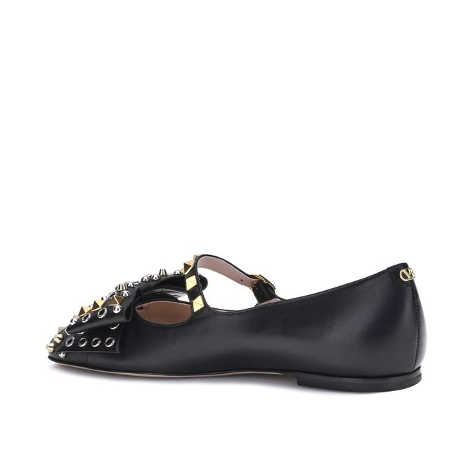 Valentino Garavani Mary-Jane Bowow Ballerinas
