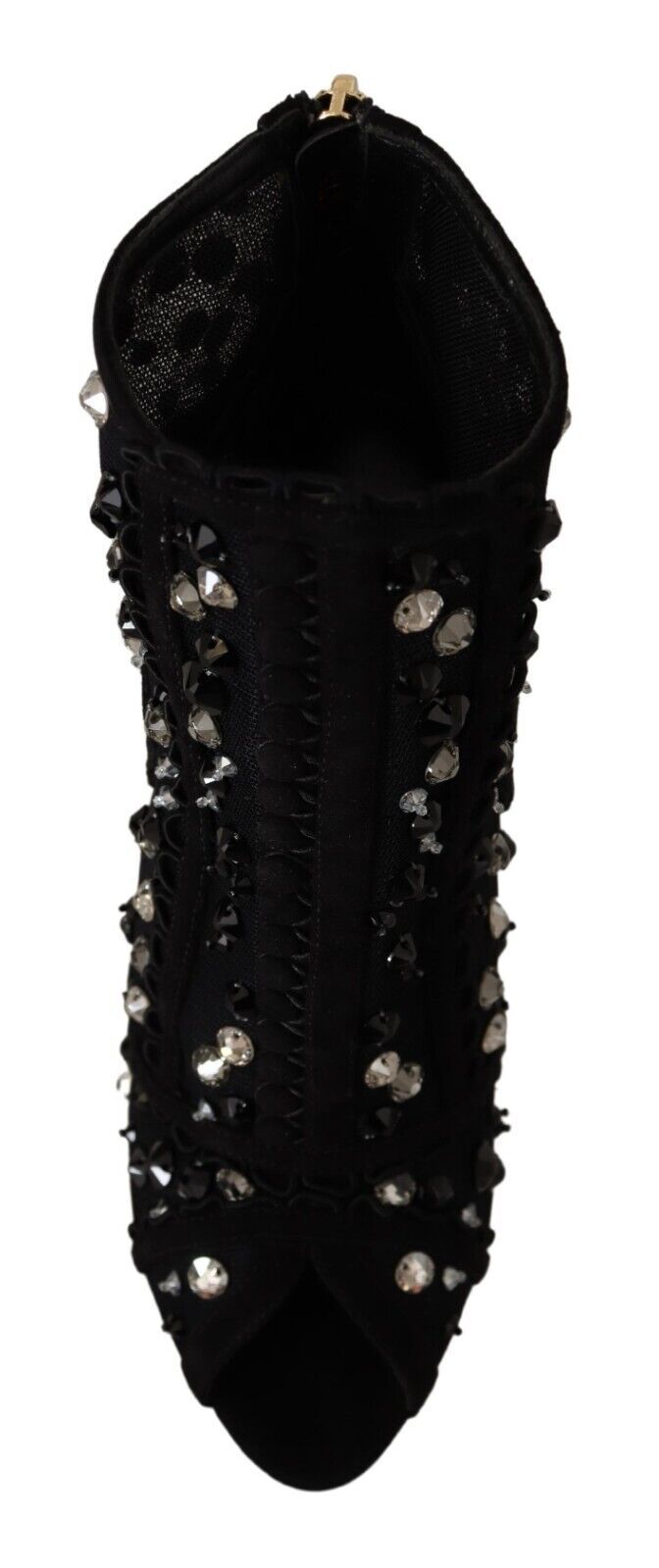 Dolce & Gabbana Embellished Crystal Booties