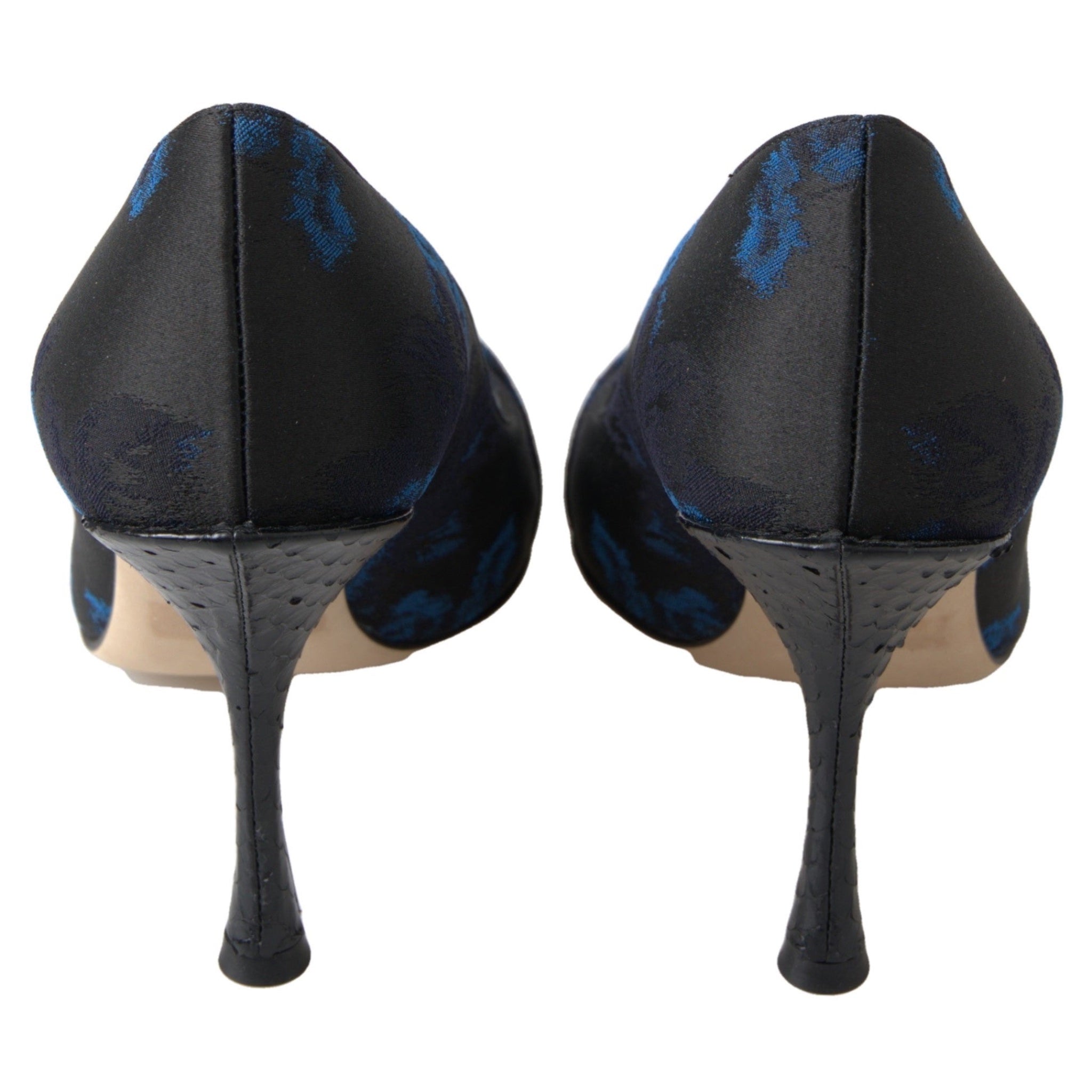 Dolce & Gabbana Blue Crystal Pumps
