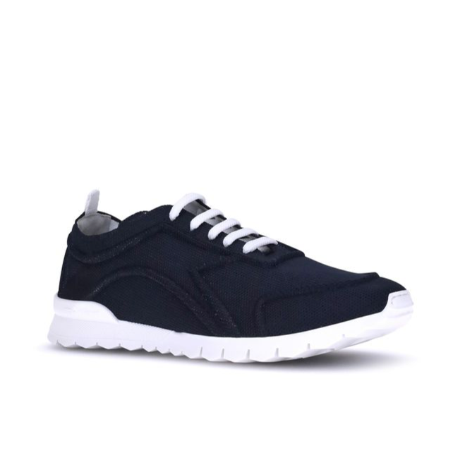 Kiton Cotton Navy Sneakers