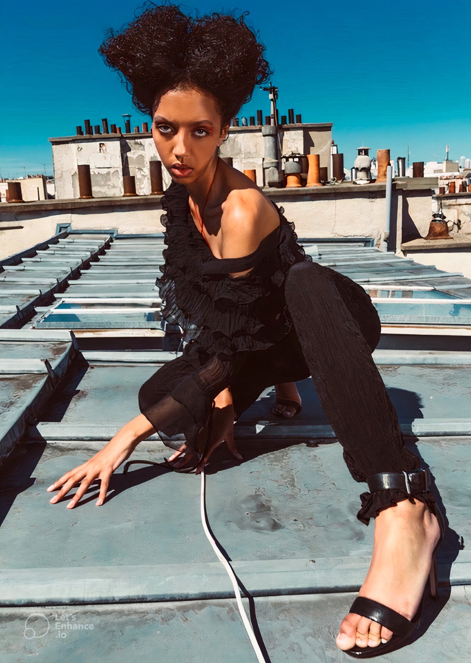 Chapman Heels In PRAZZLE Magazine