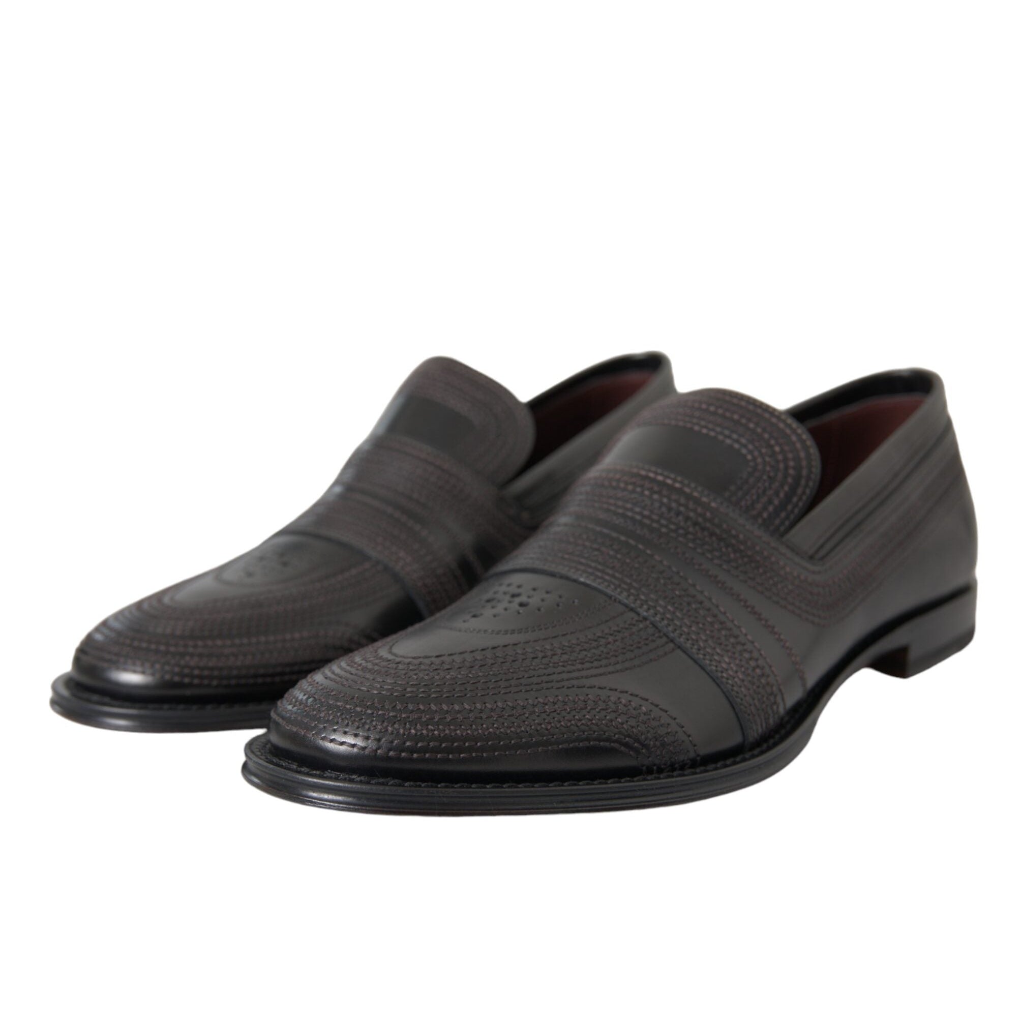 Dolce & Gabbana Black & Brown Loafer