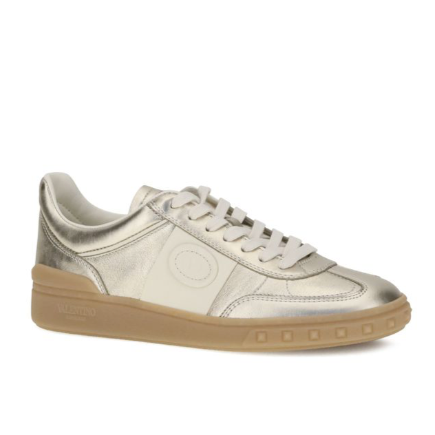 Valentino Garavani Metallic leather Upvillage Sneakers