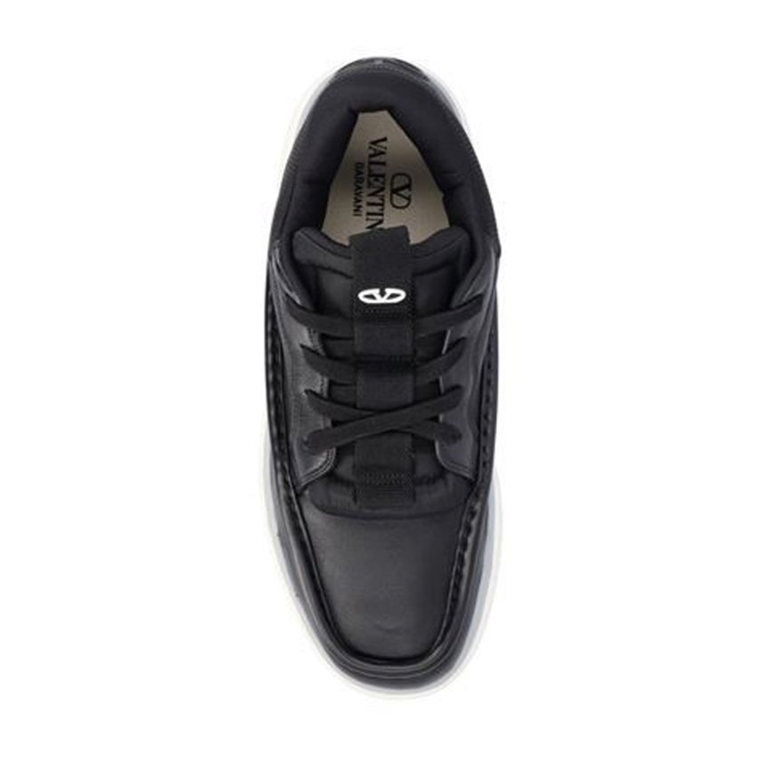 Valentino Garavani 'Hybrid Rainboot' Leather Sneakers