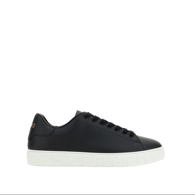 Versace Greca Men's Black Sneakers