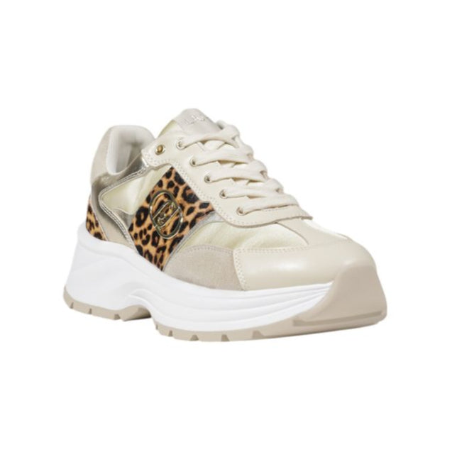 Liu Jo Gold Leather Sneaker