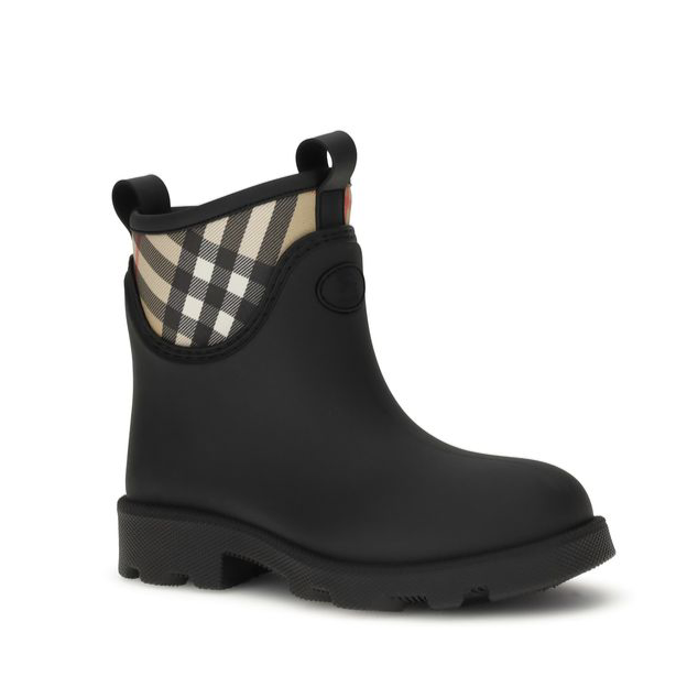 Burberry Marsh Stamp rubber Ankle Boots