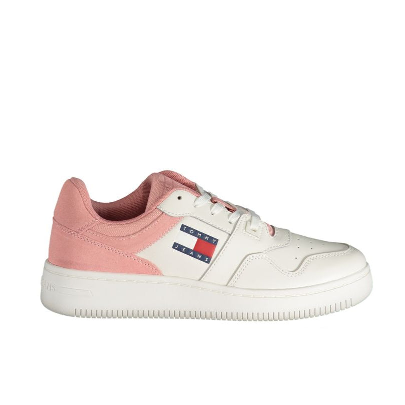 Tommy Hilfiger Pink Polyester Sneaker