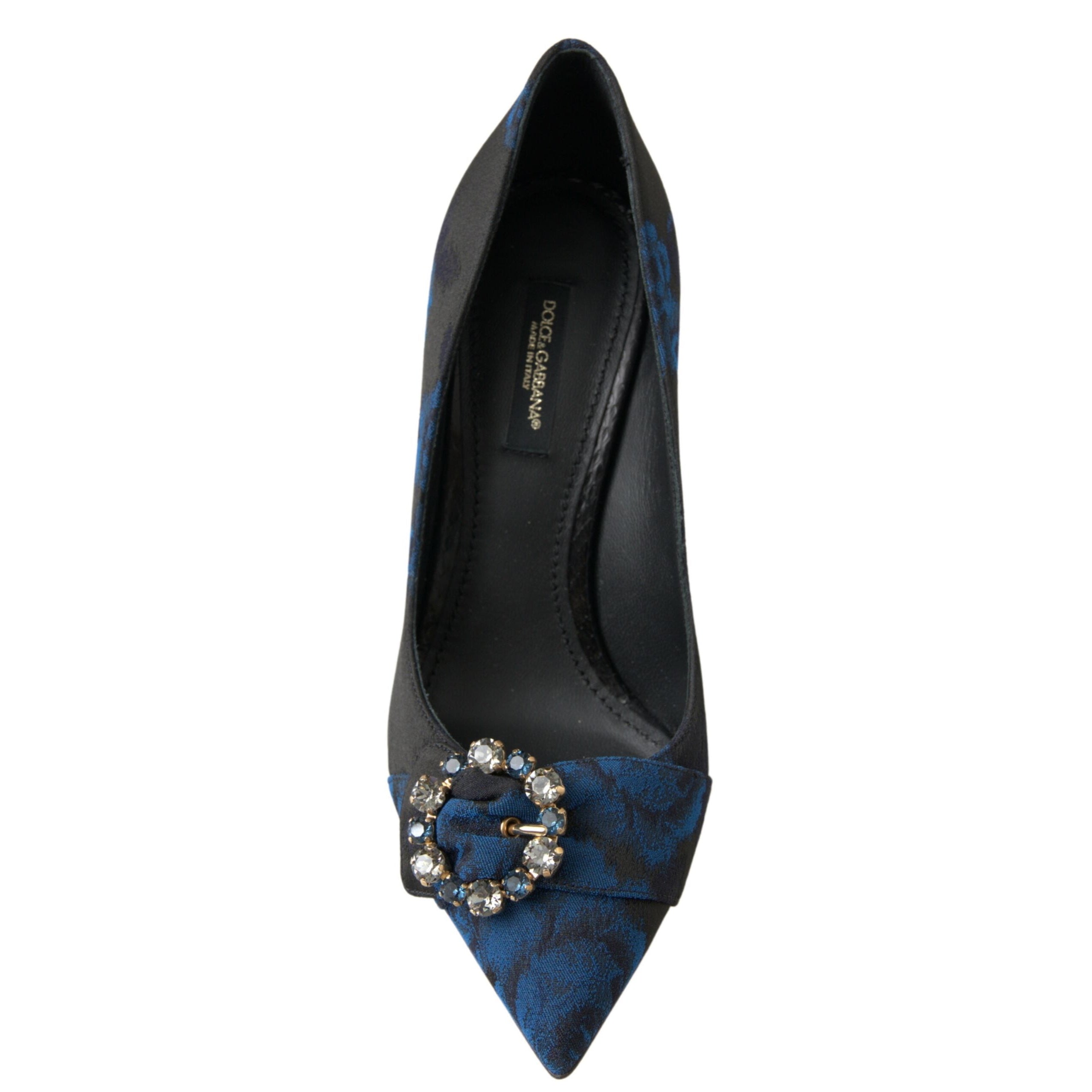 Dolce & Gabbana Blue Crystal Pumps