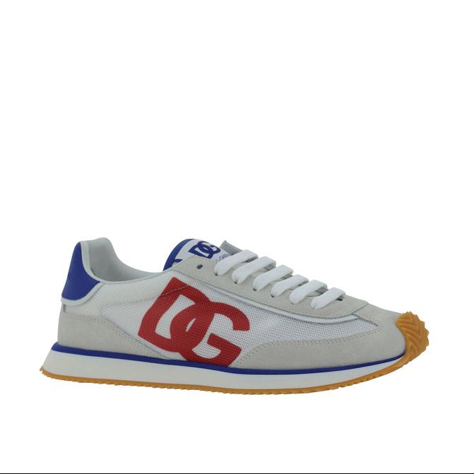 Dolce & Gabbana Gray Suede Sneakers