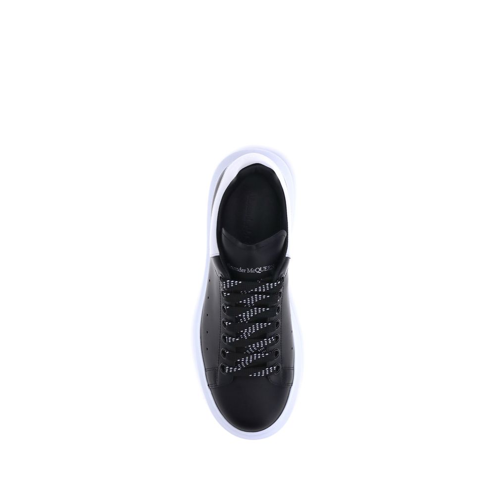 Alexander McQueen Black Leather Men's Sneakers