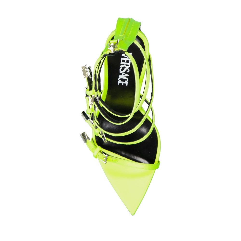 Versace Neon Pin-Point Sandals