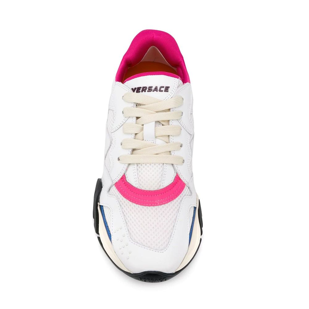 Versace Squalo White Detailed Sneakers