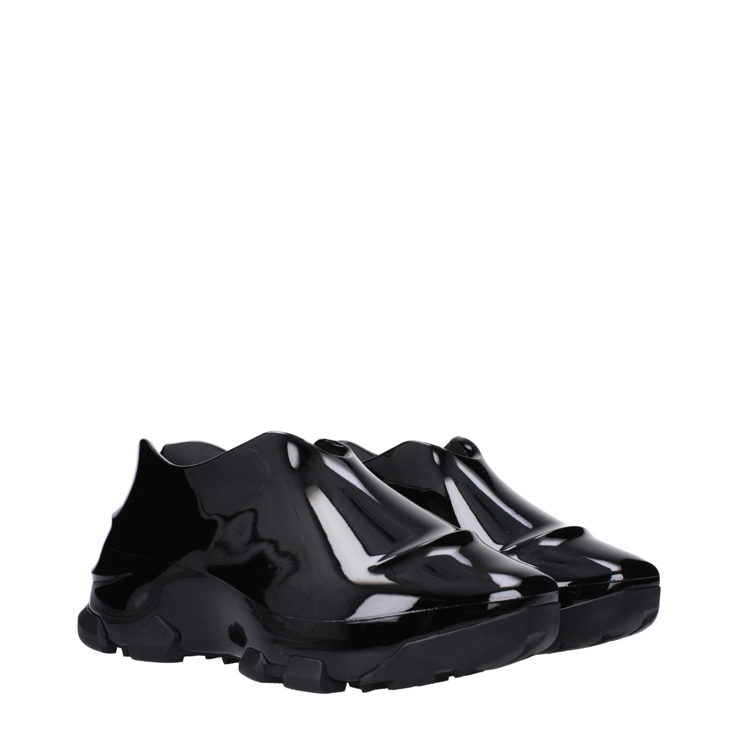 Givenchy Black Patent Sneakers