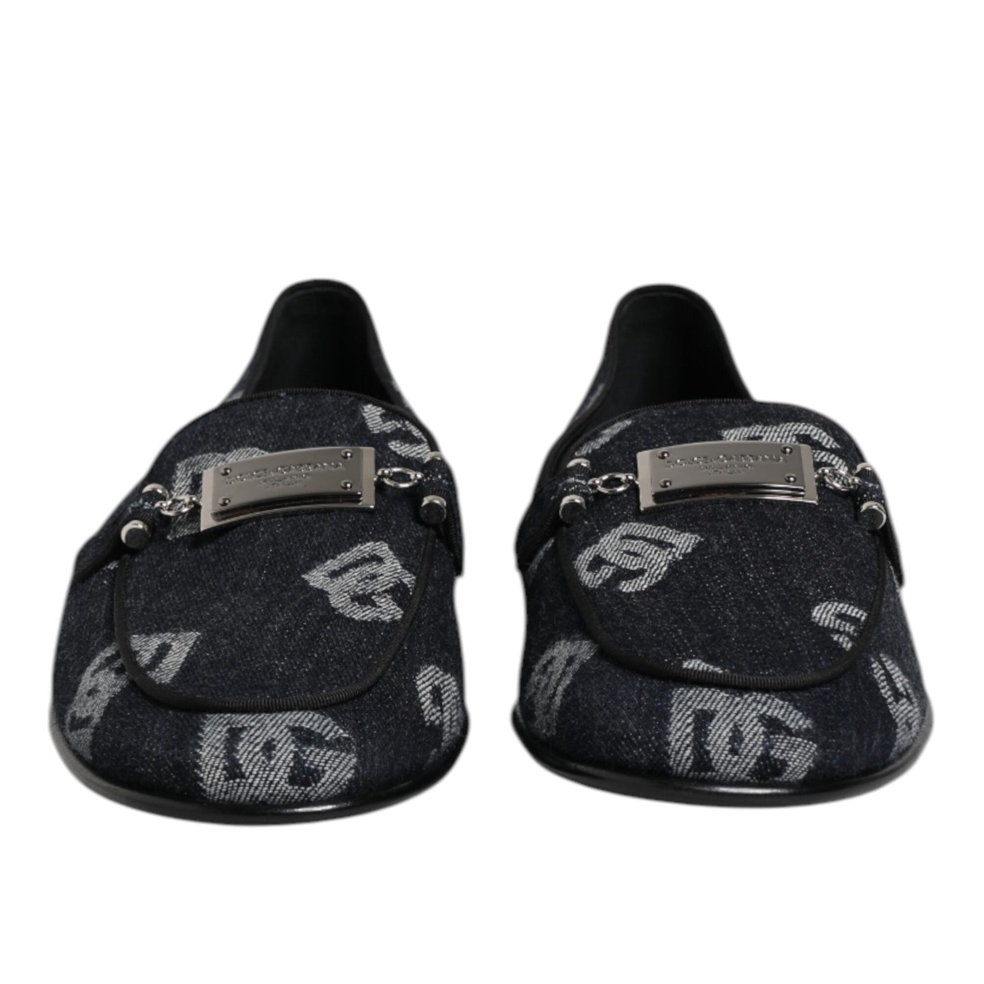 Dolce & Gabbana Cotton Formal Loafers