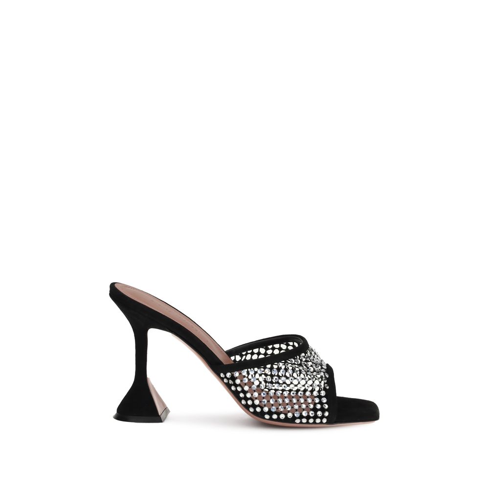 VIP【関税送料無料】希少 Amina Muaddi Lupita Crystal Sandals Amina Muaddi Lupita Crystal Sandals