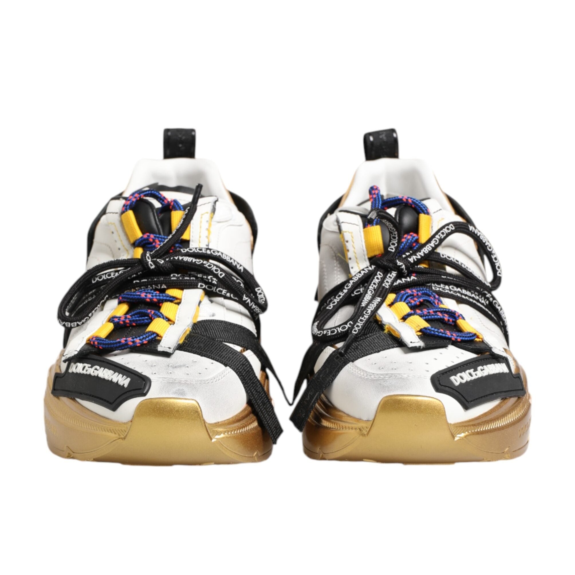 Dolce & Gabbana Multicolor Gold Daymaster Sneakers