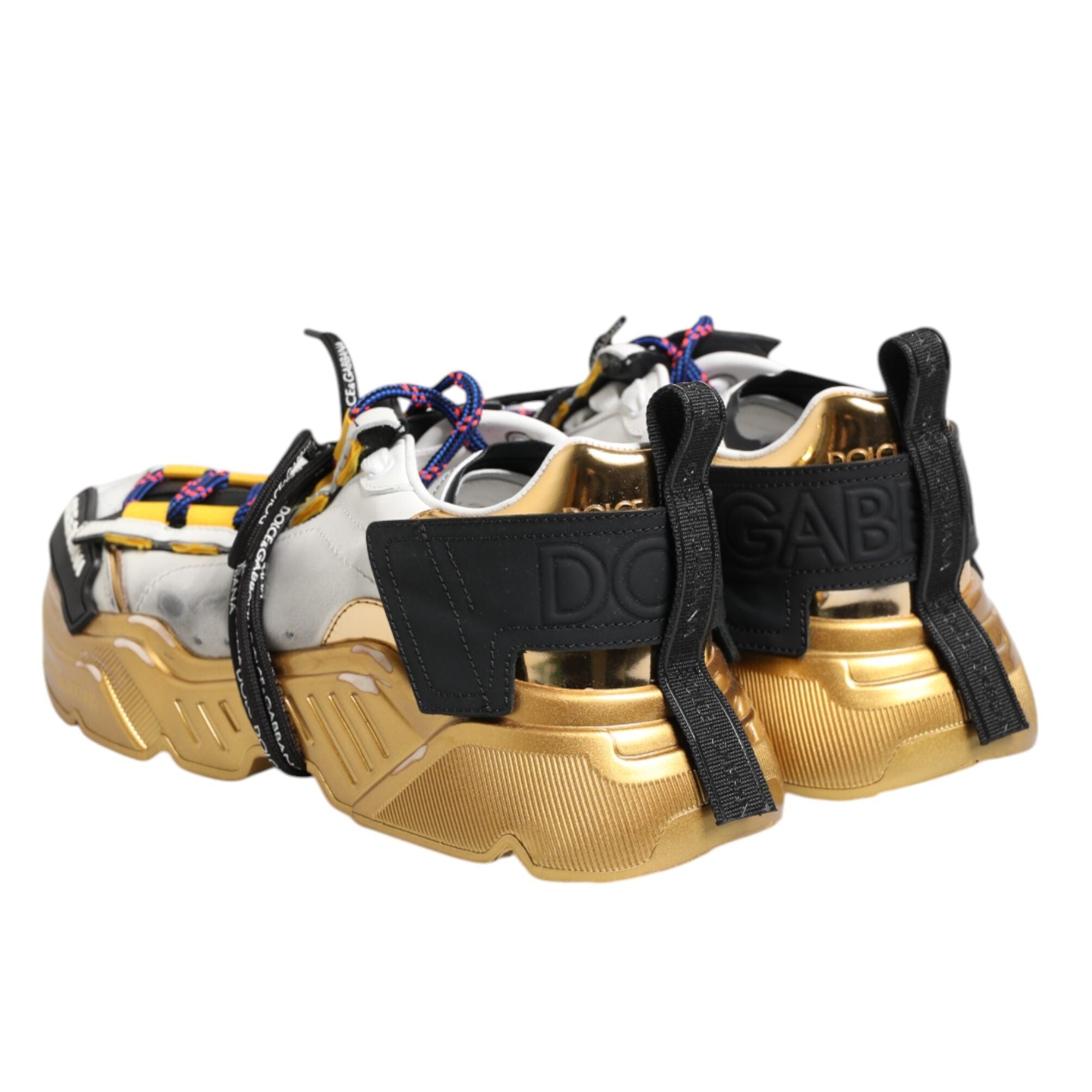 Dolce & Gabbana Multicolor Gold Daymaster Sneakers