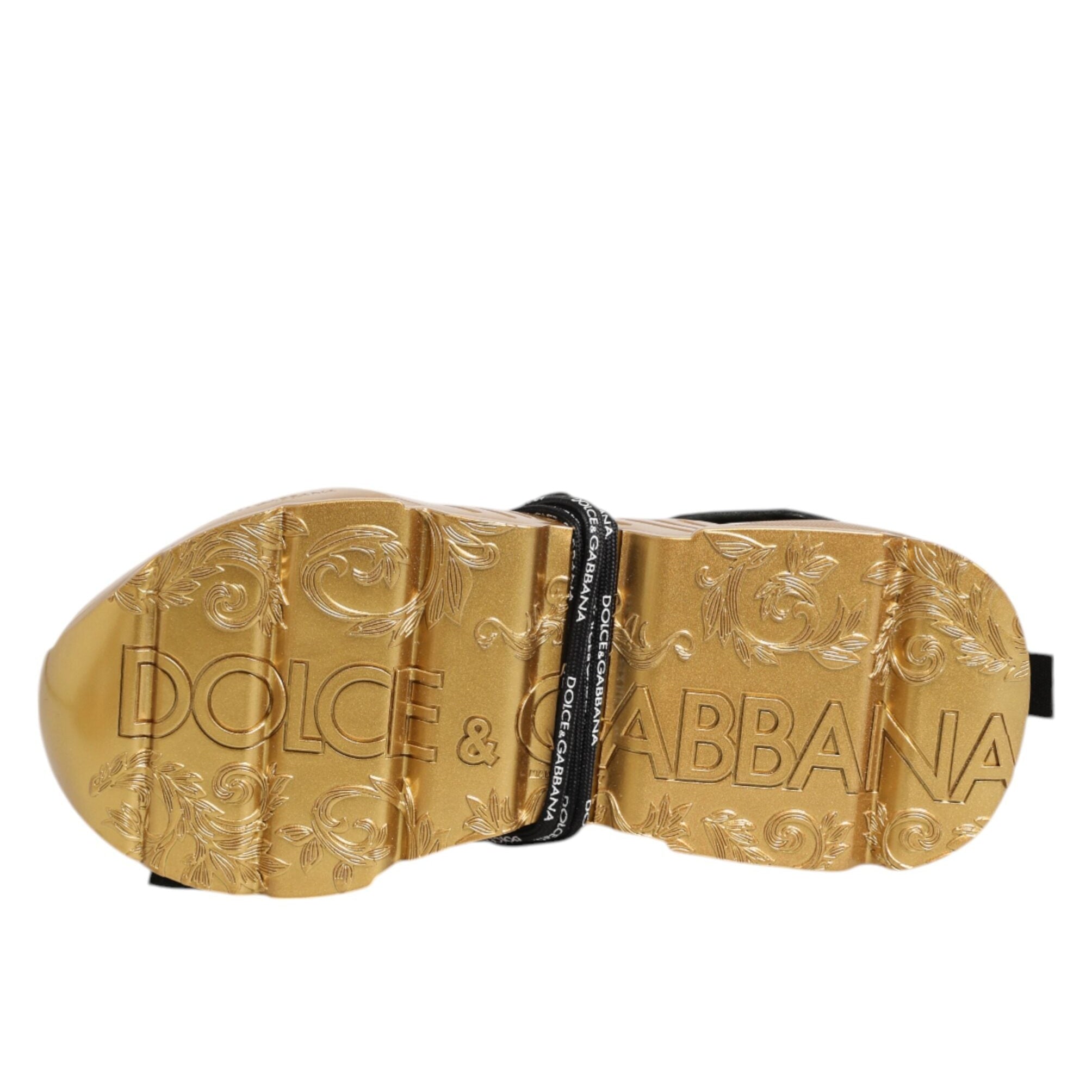 Dolce & Gabbana Multicolor Gold Daymaster Sneakers