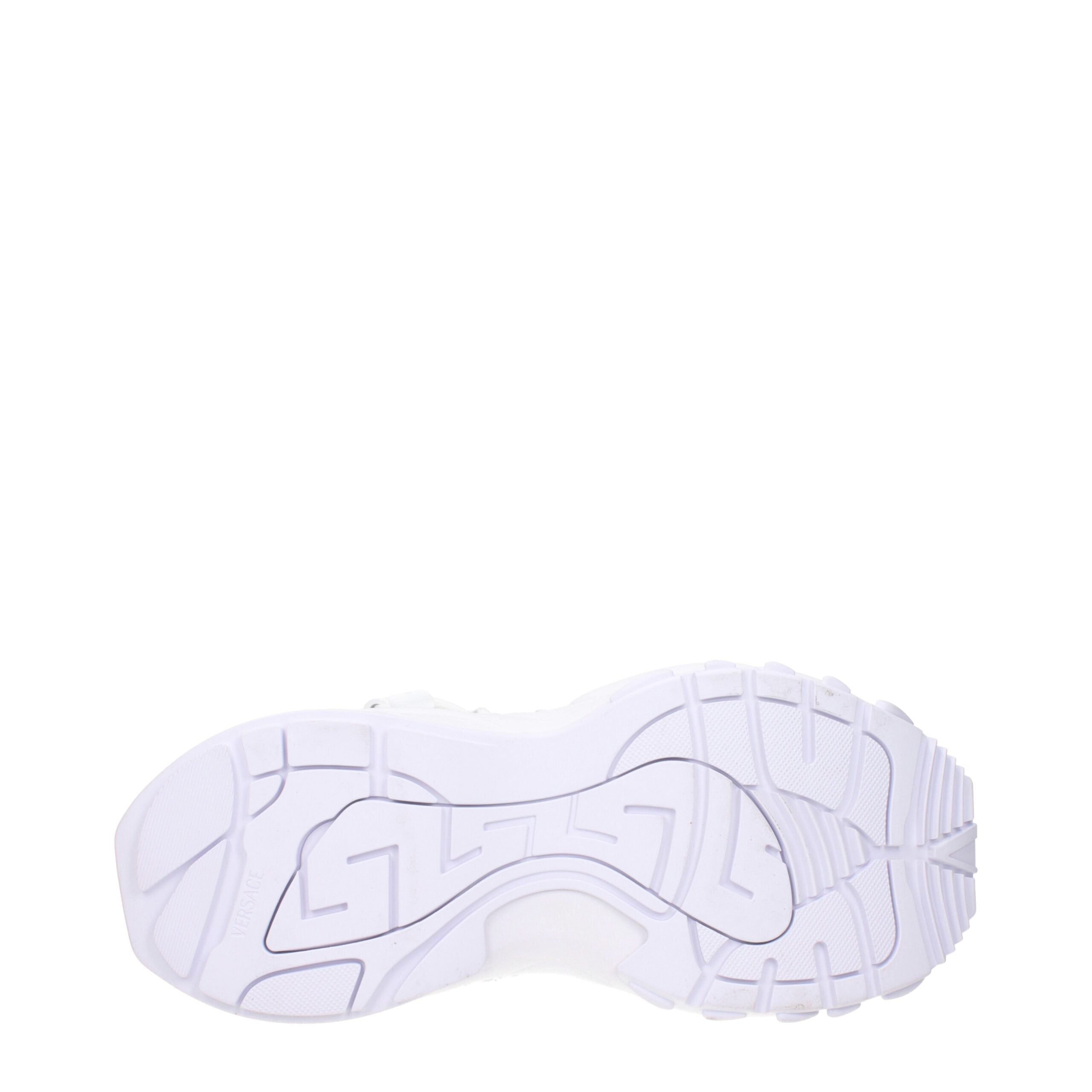 Versace White Air Athletic Men's Sneakers