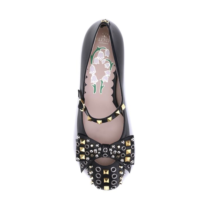 Valentino Garavani Mary-Jane Bowow Ballerinas