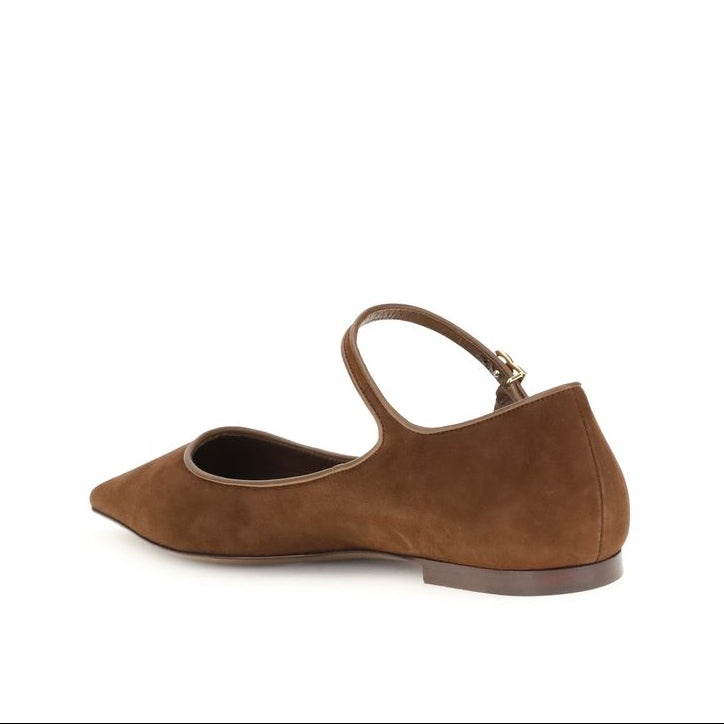 Dolce & Gabbana Suede Nappa leather Ballerinas