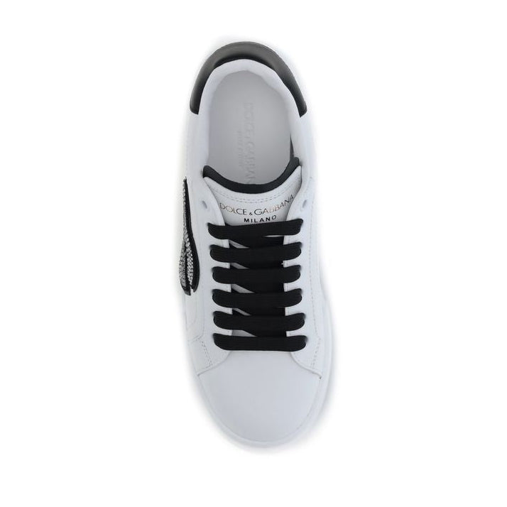 Dolce & Gabbana Crystal Portofino Sneakers