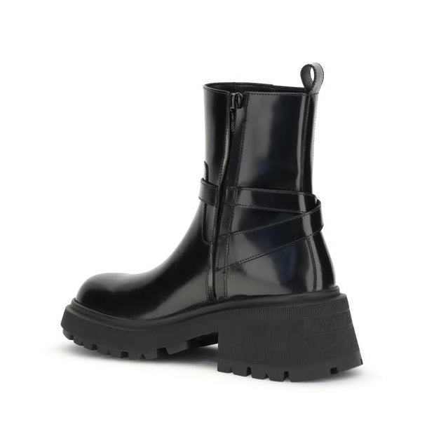 Jimmy Choo Patent-leather Conny Ankle Boots