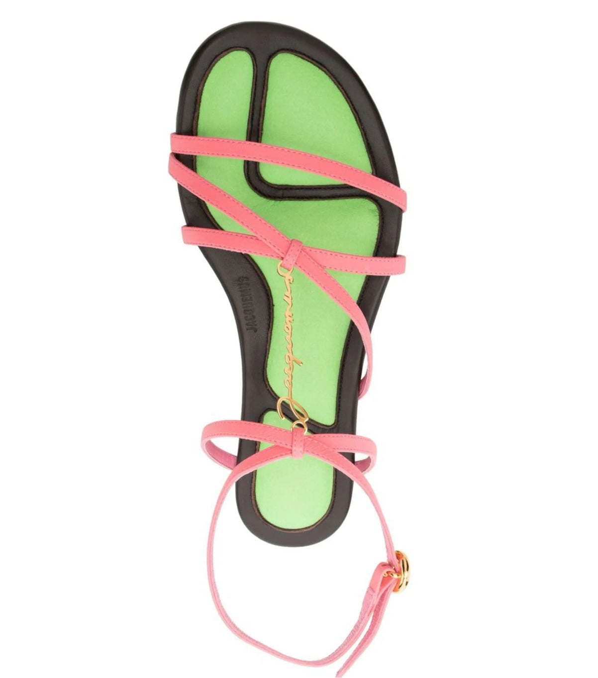 Jacquemus Pink Leather Sandal
