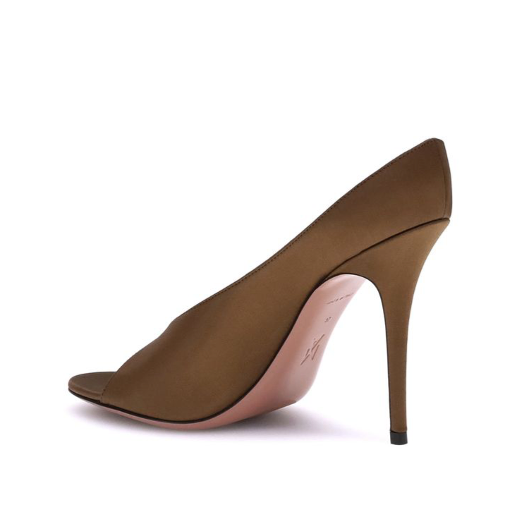 Amina Muaddi Anok satin Sandals