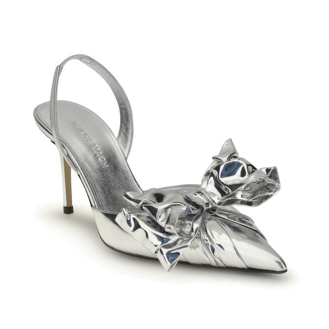 MACH & MACH ''LE CADEAU'' Wrapped Leather Slingbacks