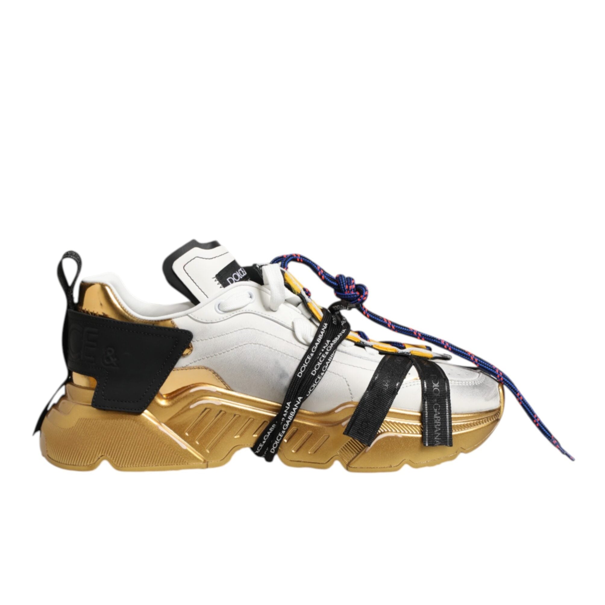 Dolce & Gabbana Golden Daymaster Chunky Sneakers