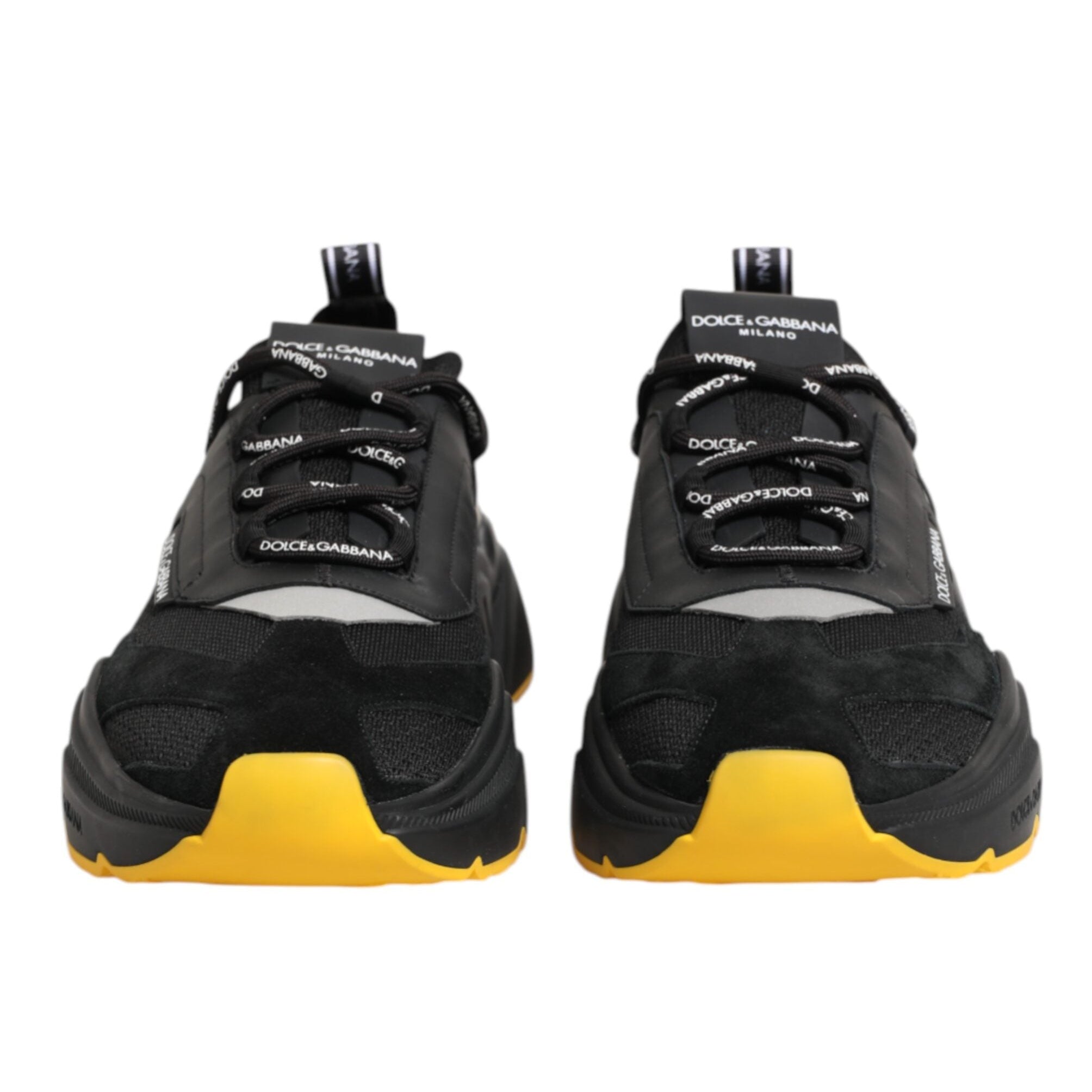 Dolce & Gabbana Black Daymaster Low Top Sneakers