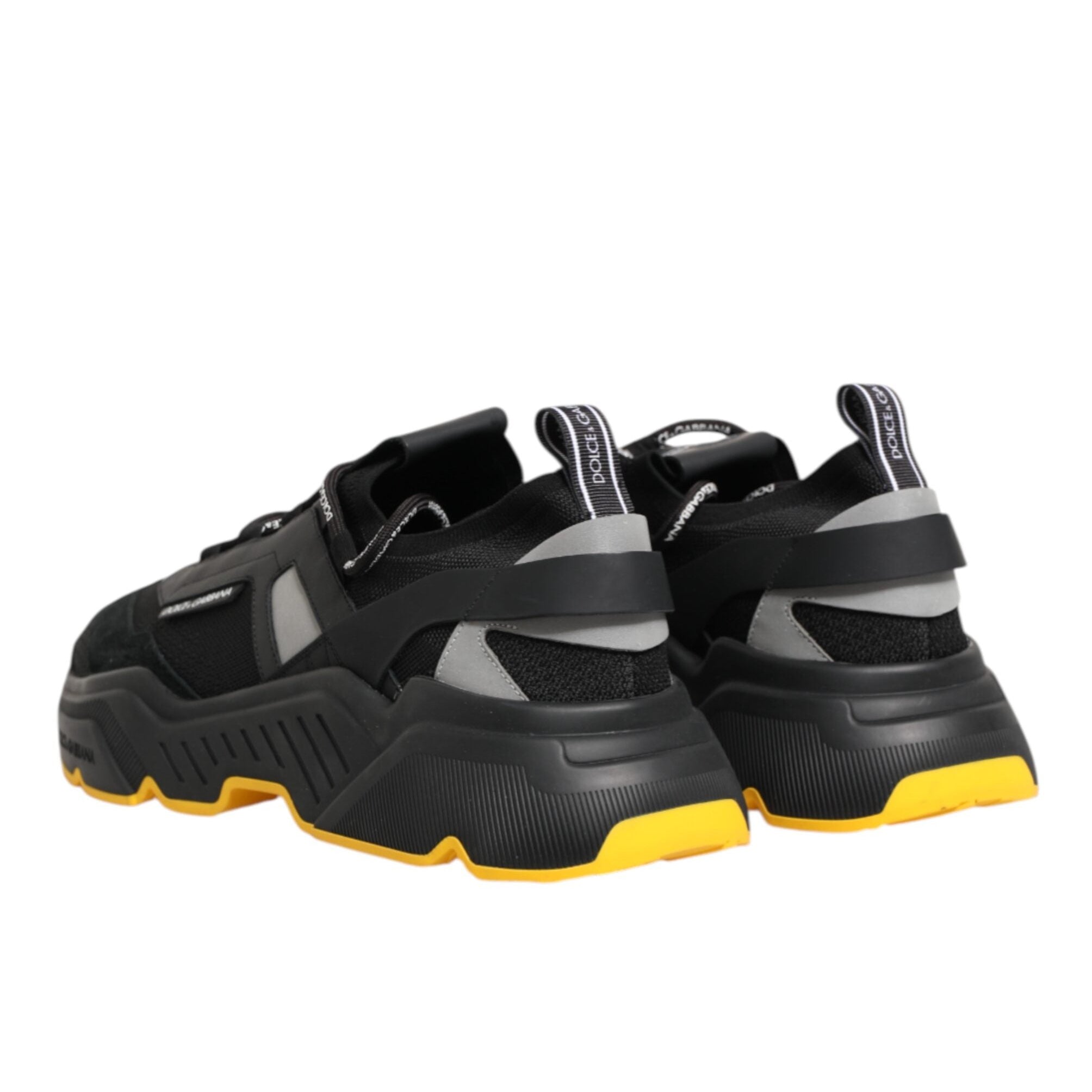 Dolce & Gabbana Black Daymaster Low Top Sneakers