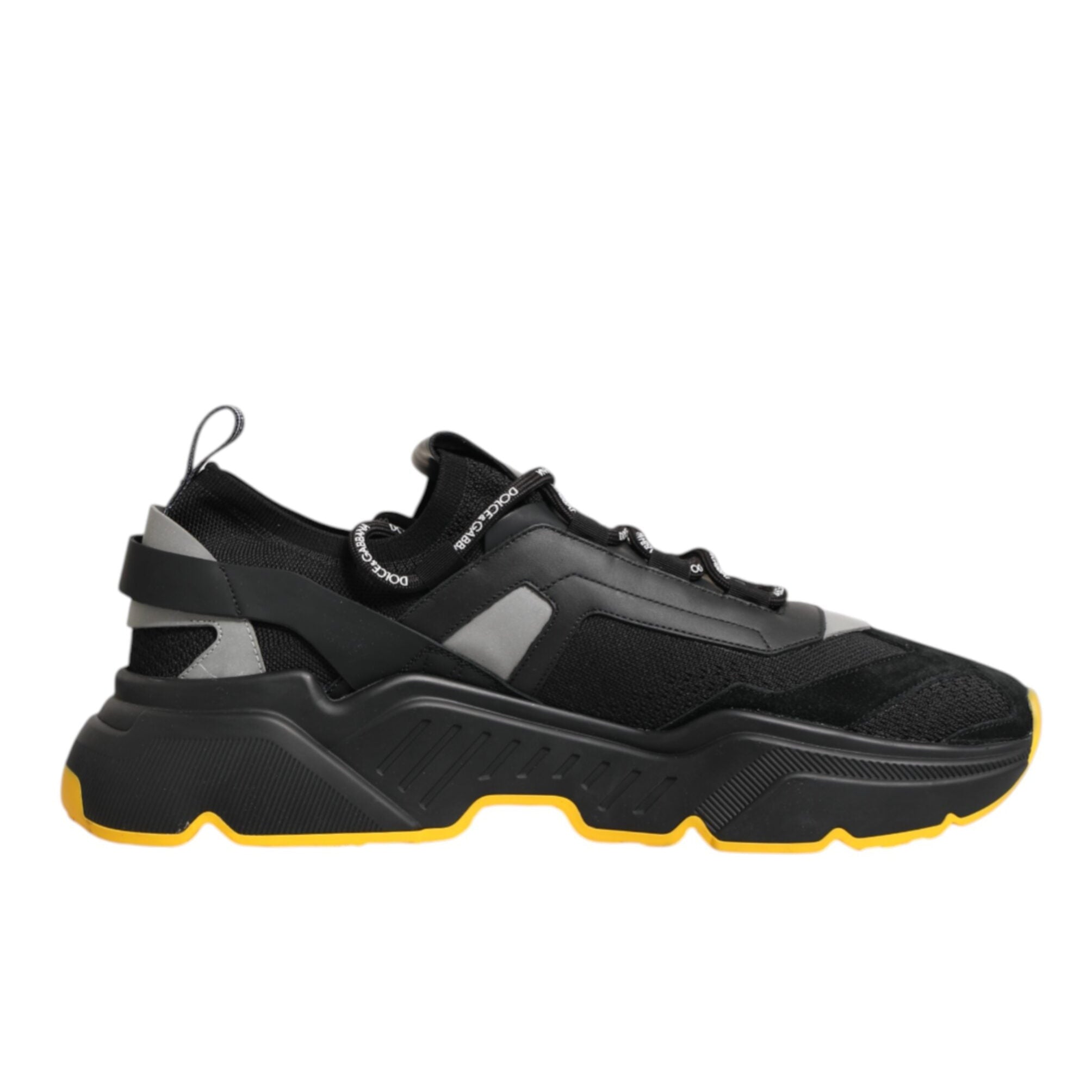 Dolce & Gabbana Black Daymaster Low Top Sneakers