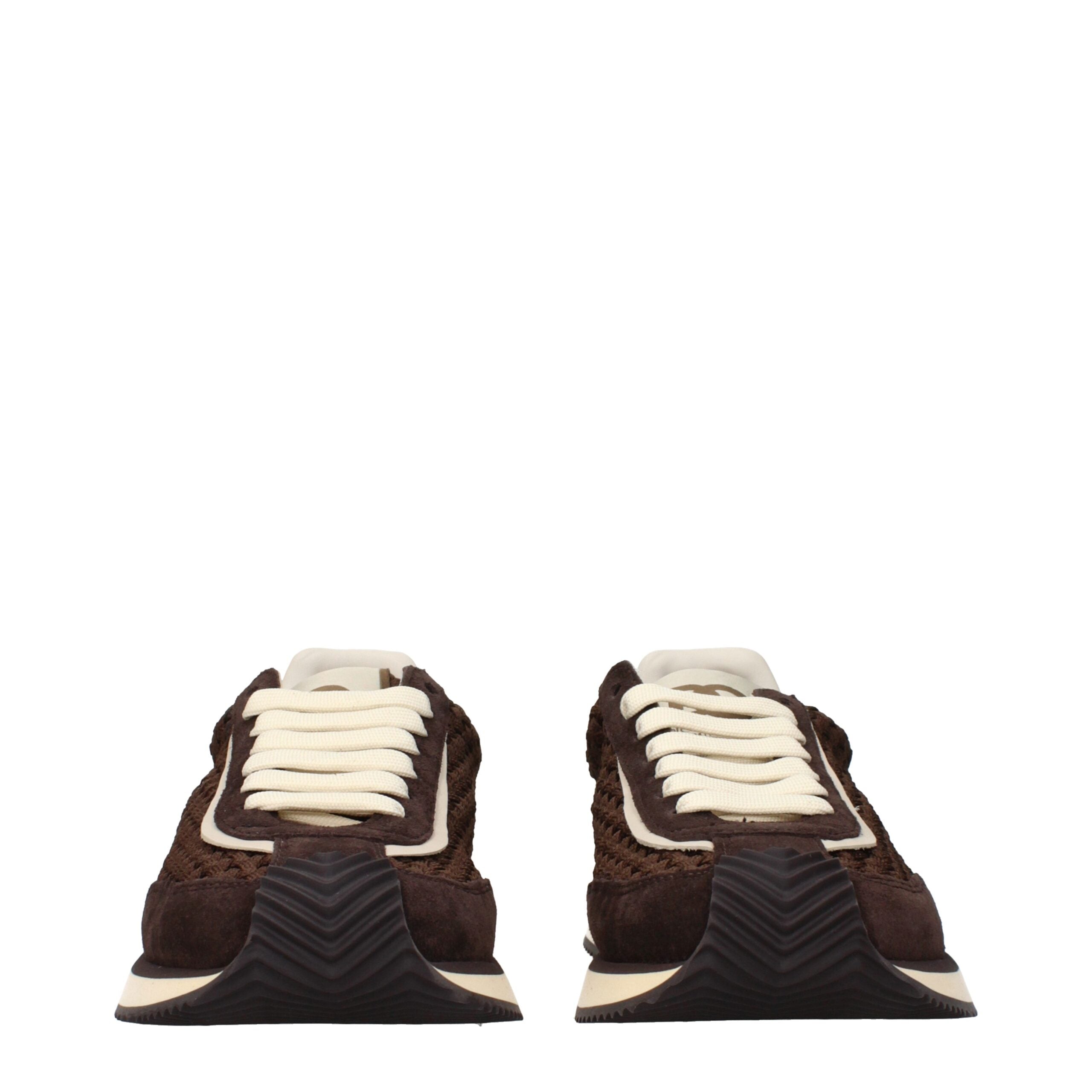Dolce & Gabbana Brown Low Tops