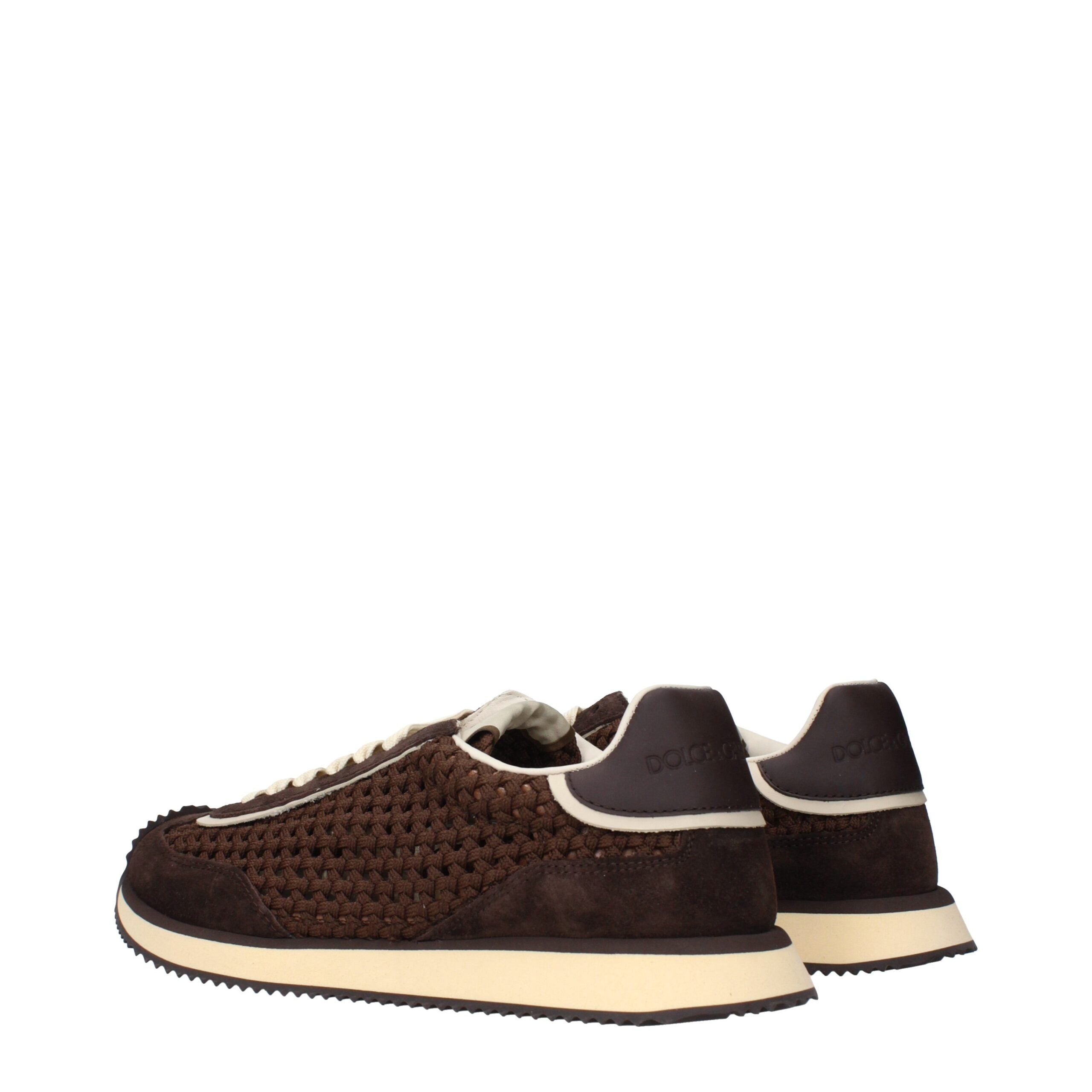 Dolce & Gabbana Brown Low Tops