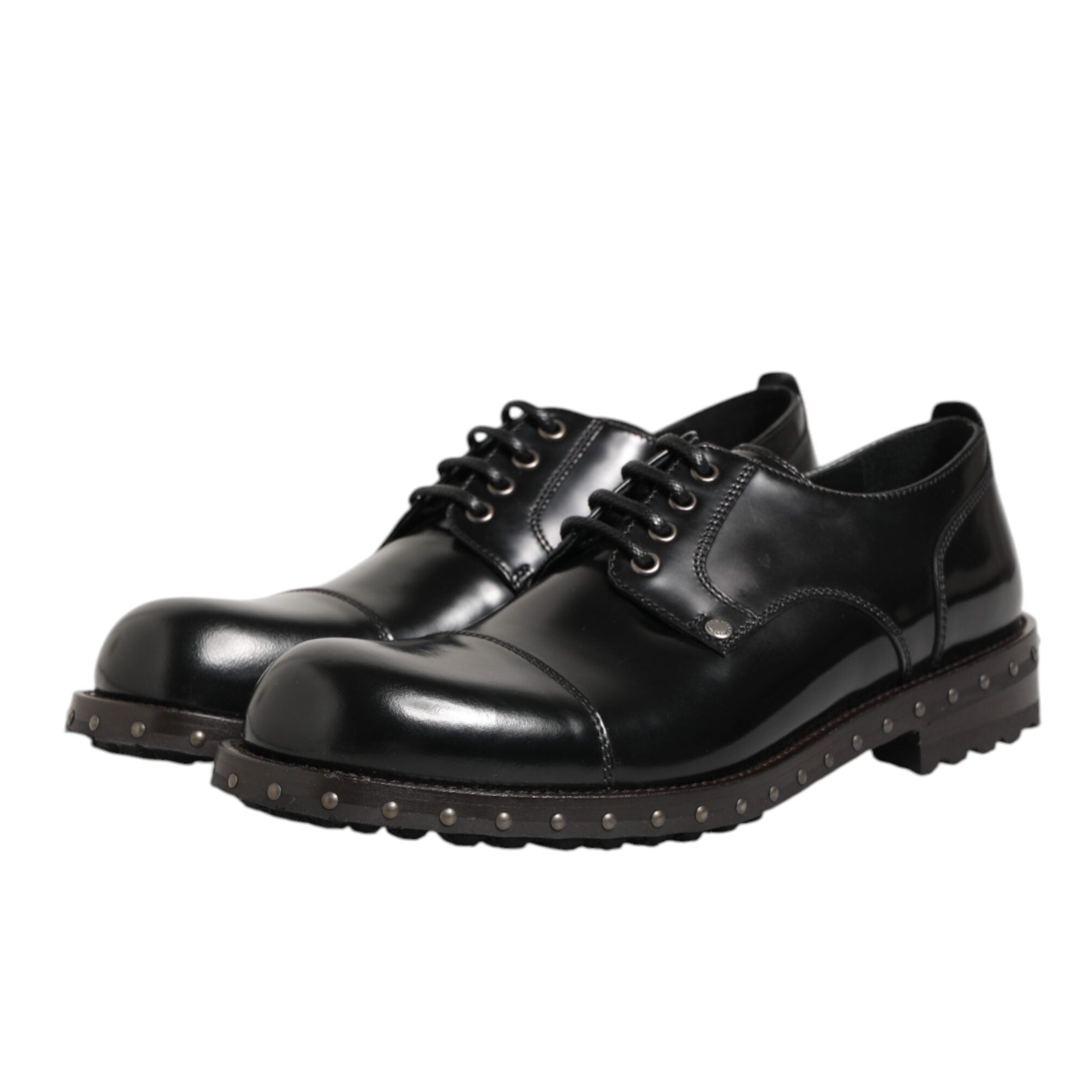 Dolce & Gabbana Studded Formal Derby Shoes