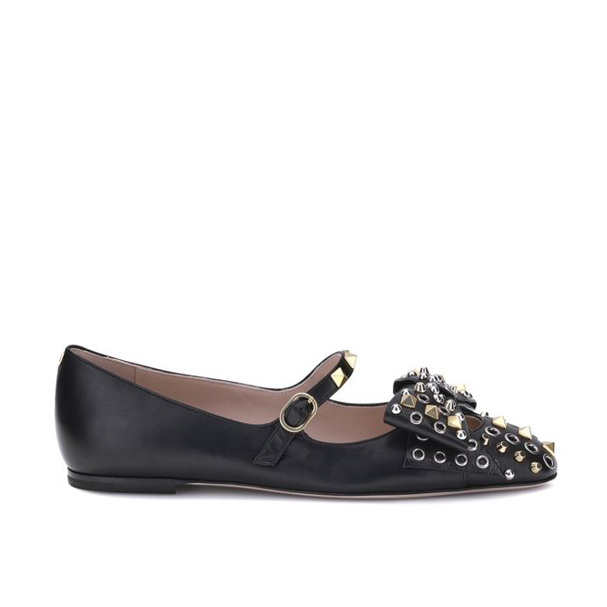 Valentino Garavani Mary-Jane Bowow Ballerinas