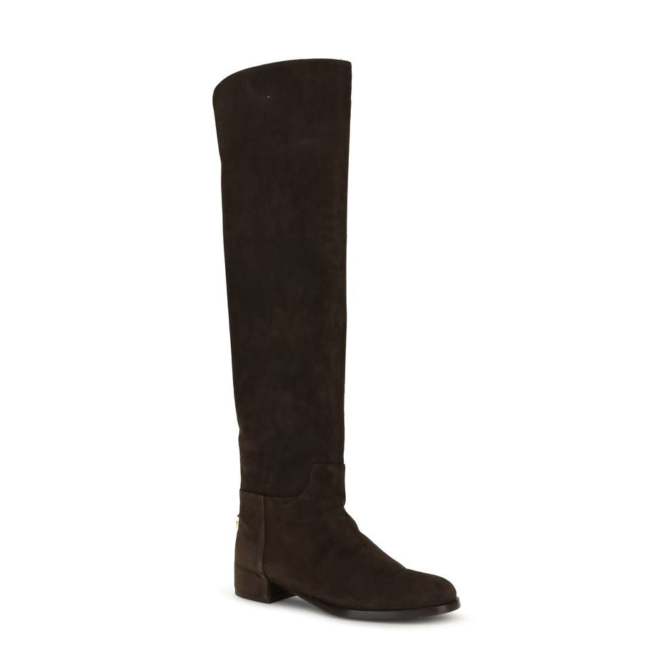 Dolce & Gabbana Suede High Boots