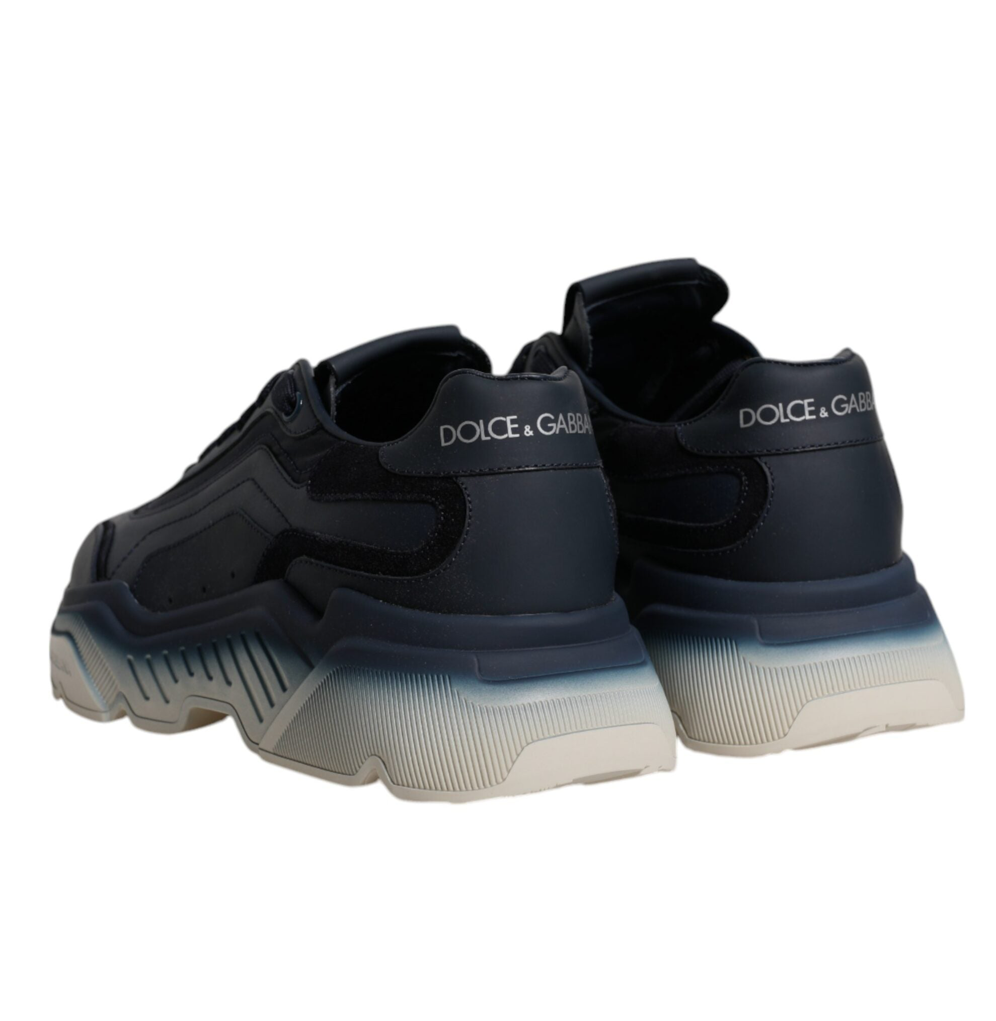 Dolce & Gabbana Black Ombre Daymaster Men's Sneakers