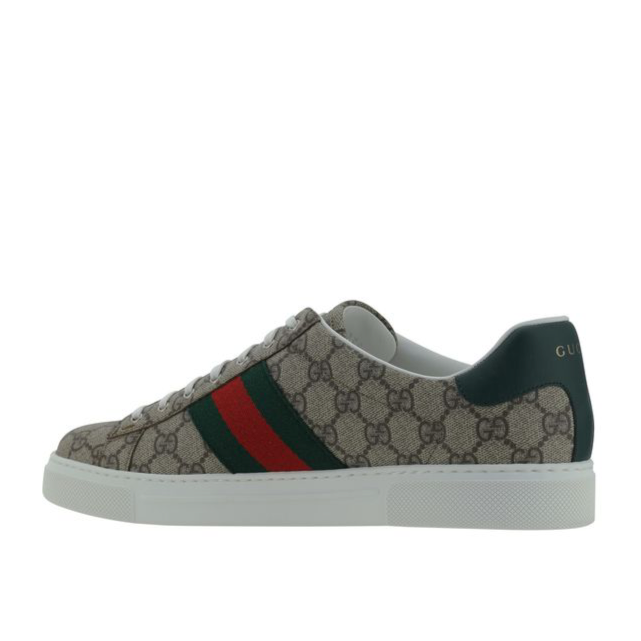 Gucci Gray Canvas Men's Sneakers
