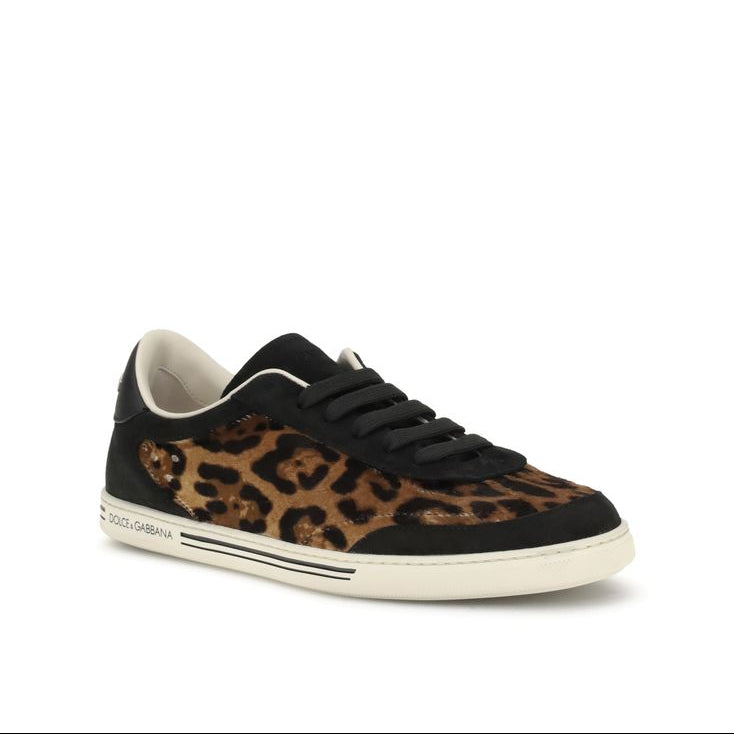 Dolce & Gabbana Saint Tropez Leopard Sneakers