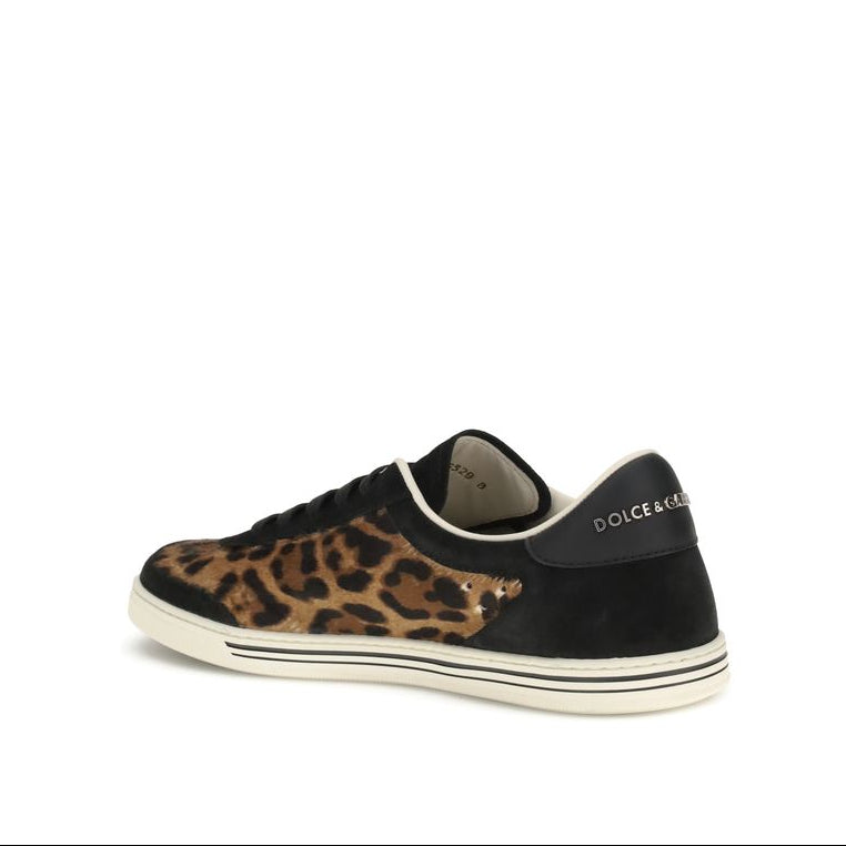 Dolce & Gabbana Saint Tropez Leopard Sneakers