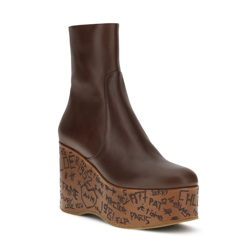 Chloé Maxime wedge Ankle Boots
