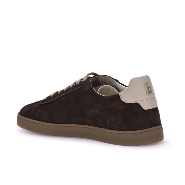 Brunello Cucinelli Brown Suede Sneakers