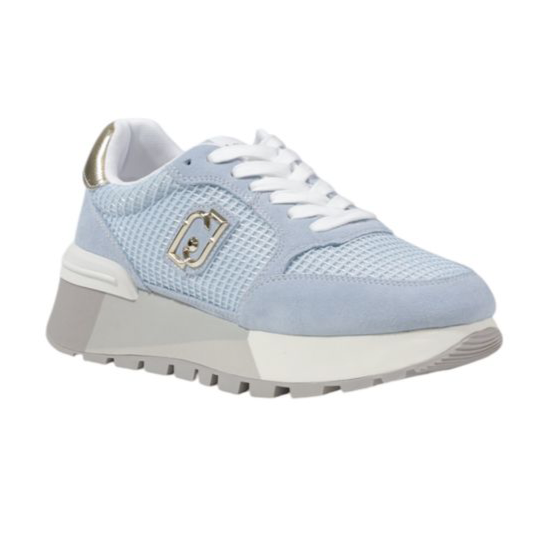 Liu Jo Blue Leather Sneaker